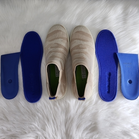 Rothy's Chelsea Sneaker in Beige Camo - Picture 9 of 10